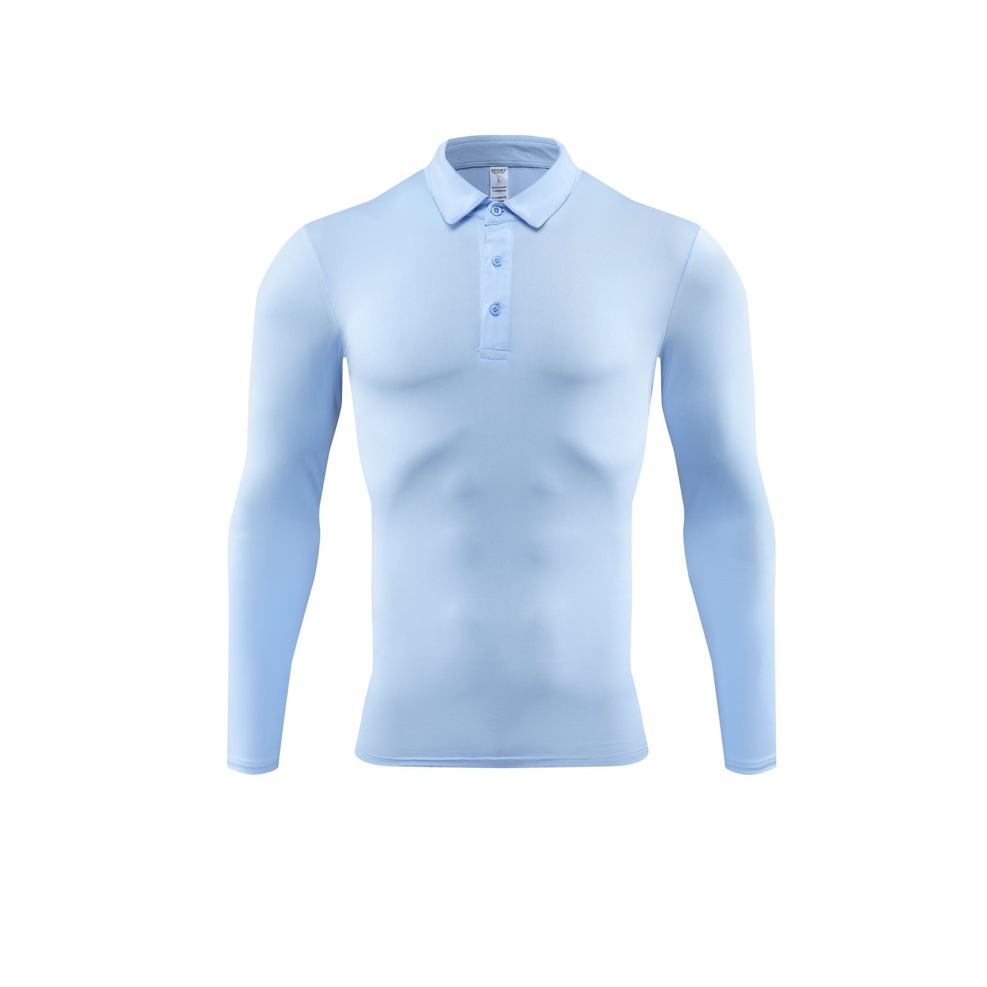Long-Sleeve Stretch Performance Polo