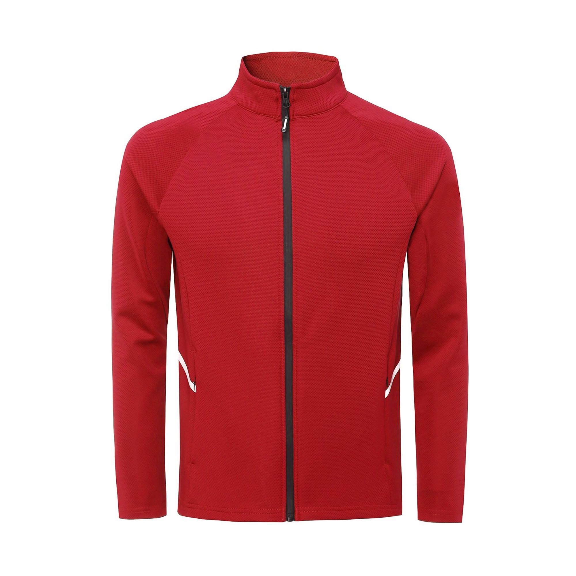 Knit-Mesh Stretch Team Jacket