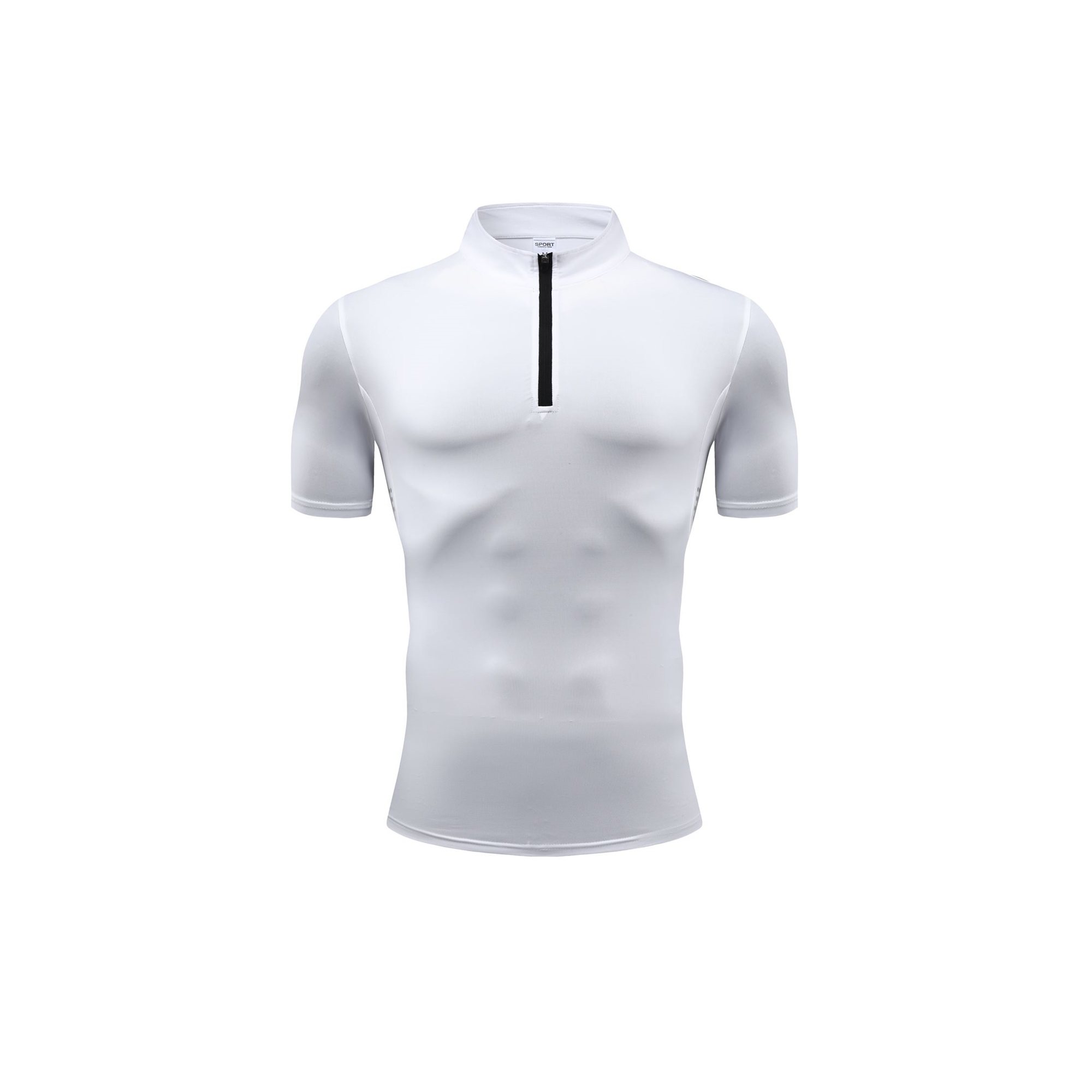 Quarter-Zip Fitted Performance Polo