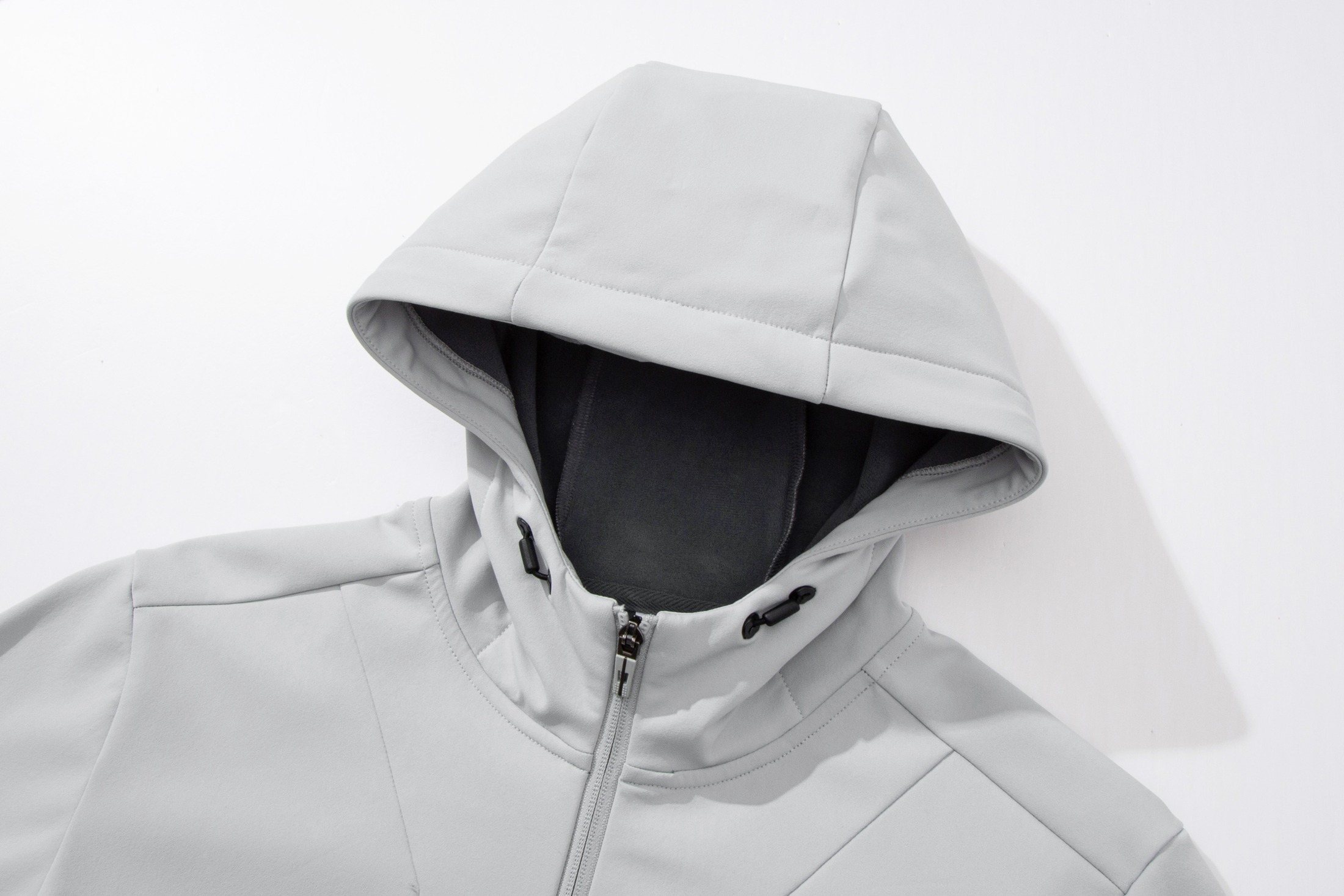 Structured protective hood