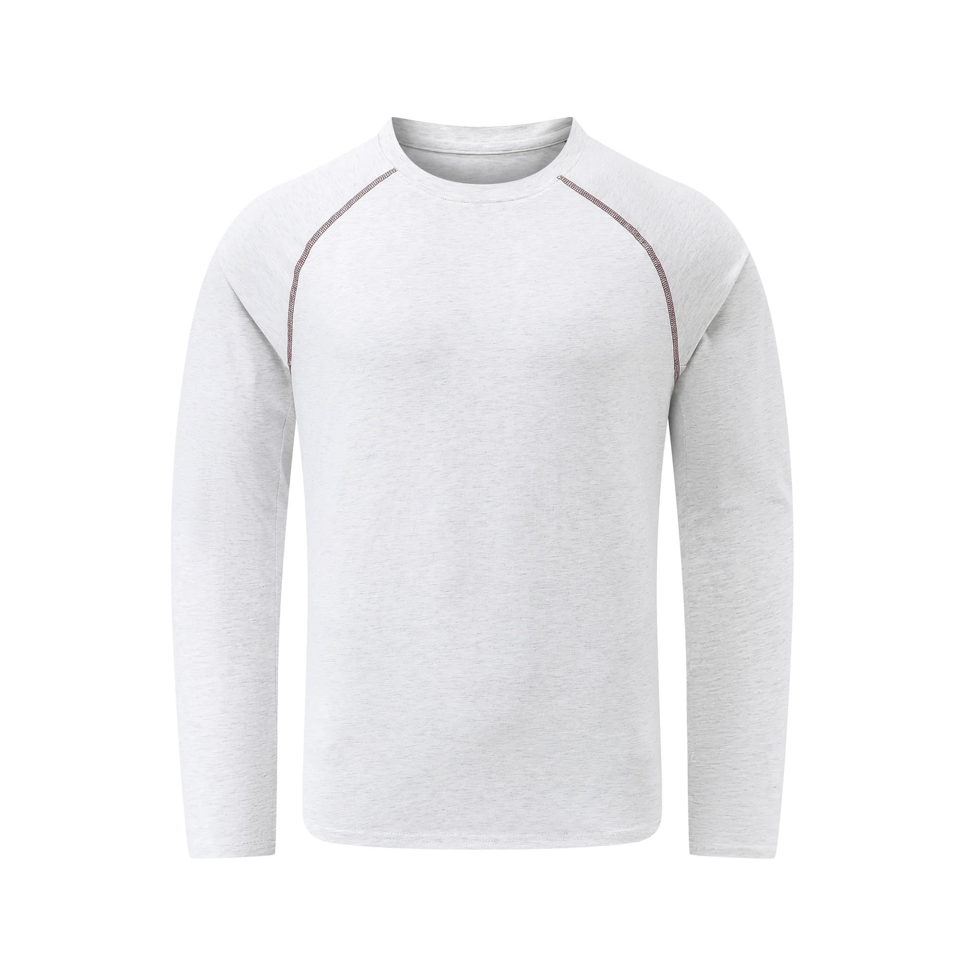 Relaxed Color-Block Long-Sleeve Shirt