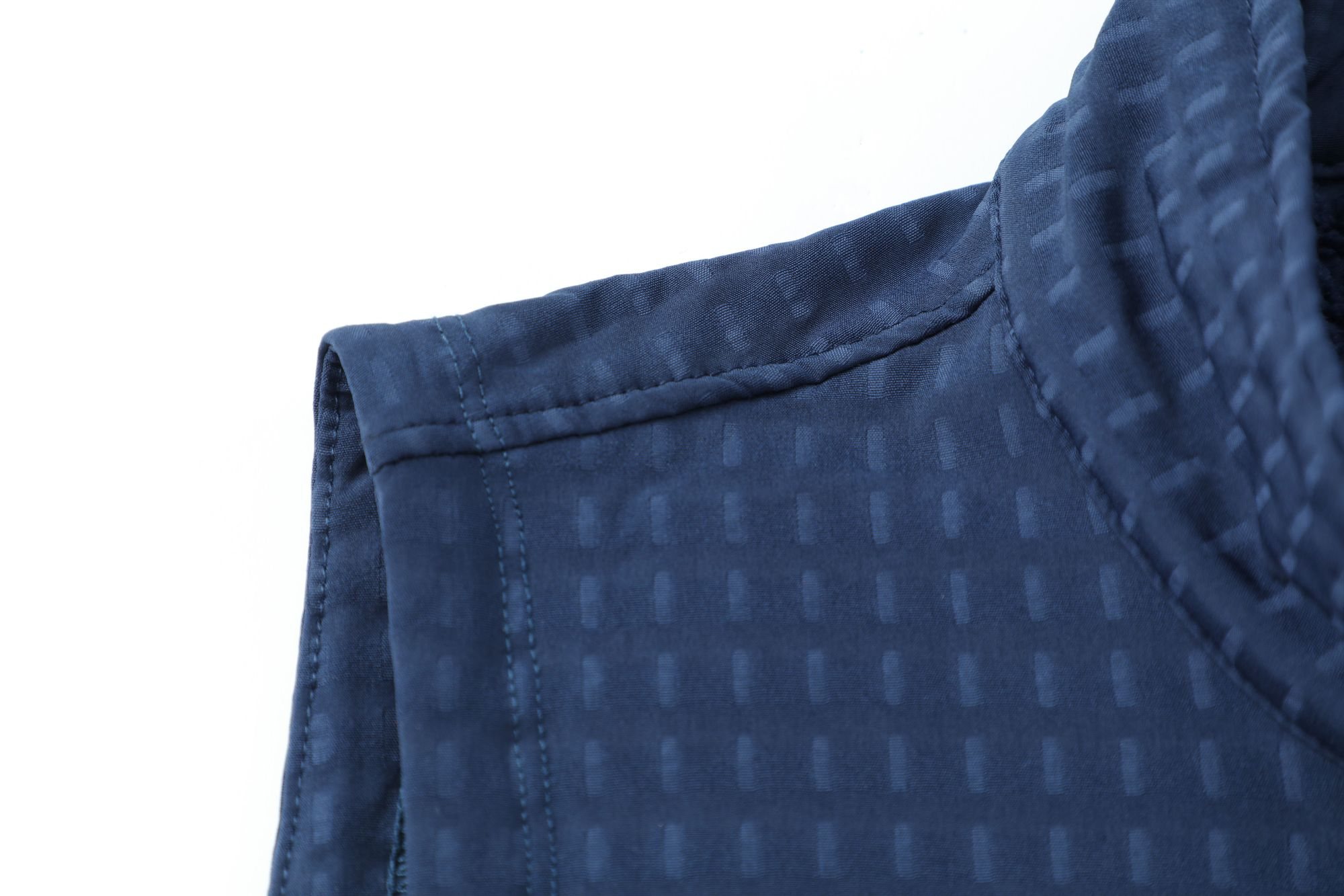 Textured Fleece Team Vest detail 1