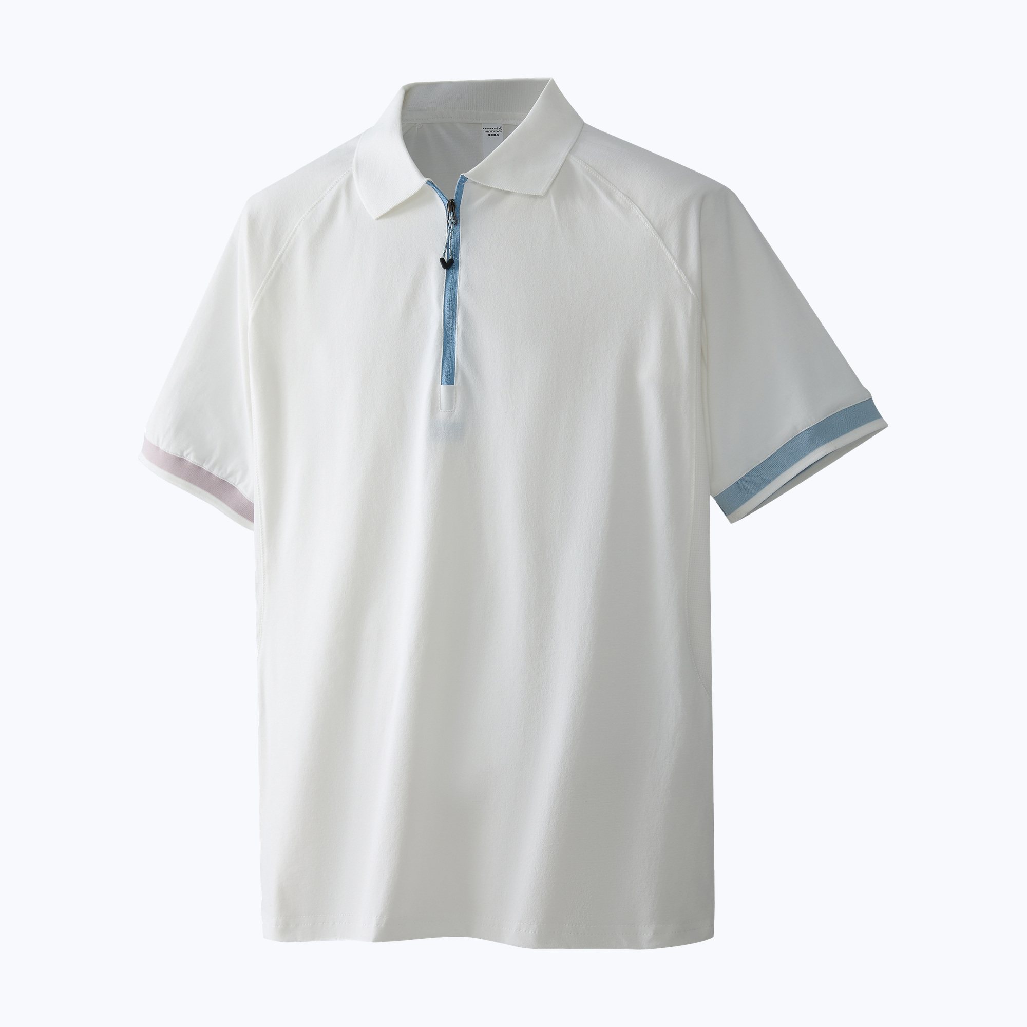 Polo-Collar Quarter-Zip Quick-Dry Running Shirt