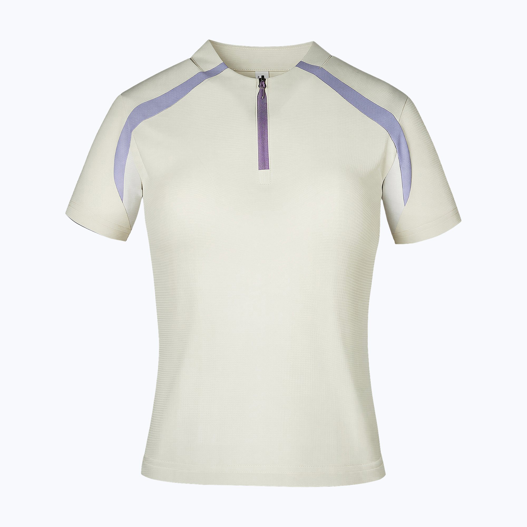 Women's Contrast-Raglan Quarter-Zip Quick-Dry Shirt