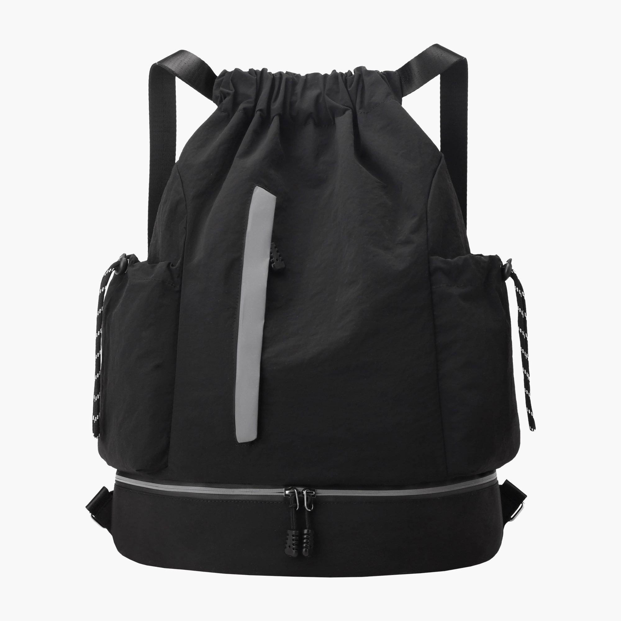 Multi-Pocket Team Drawstring Backpack