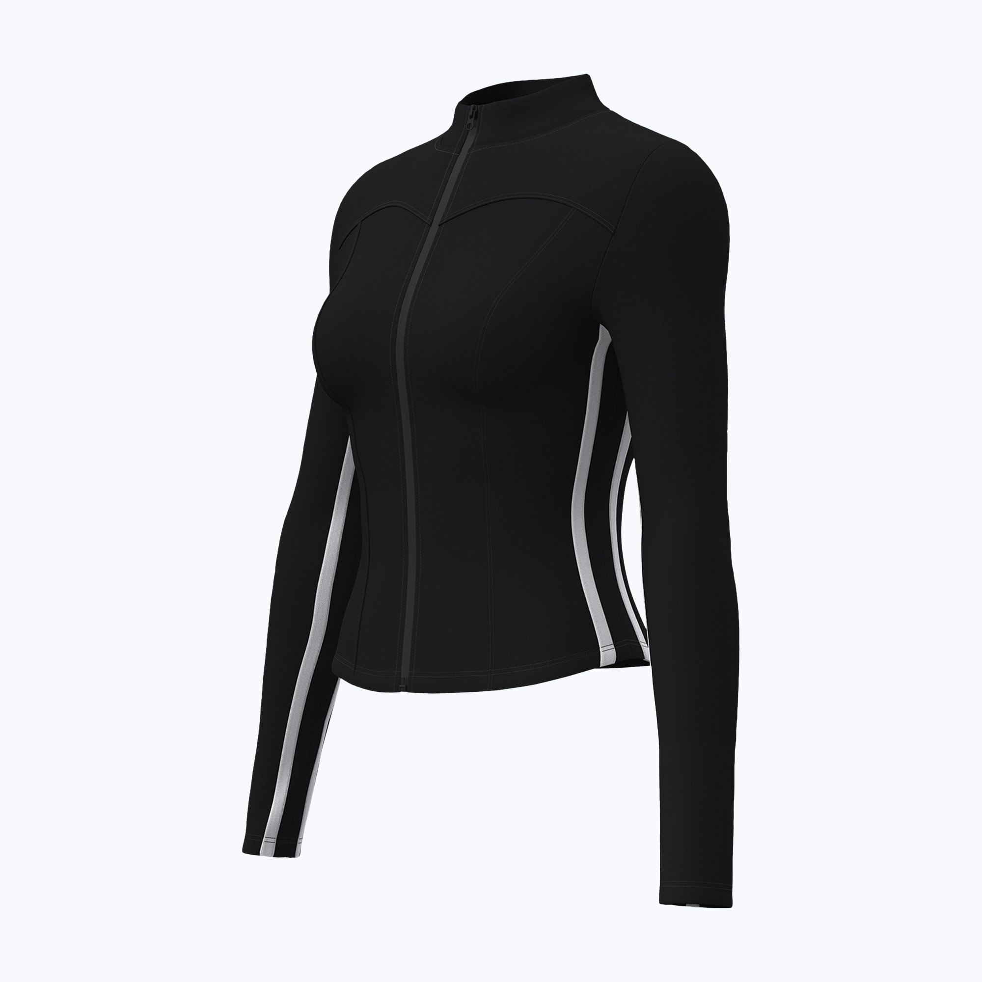Women's Stretch Stand-Collar Running Jacket