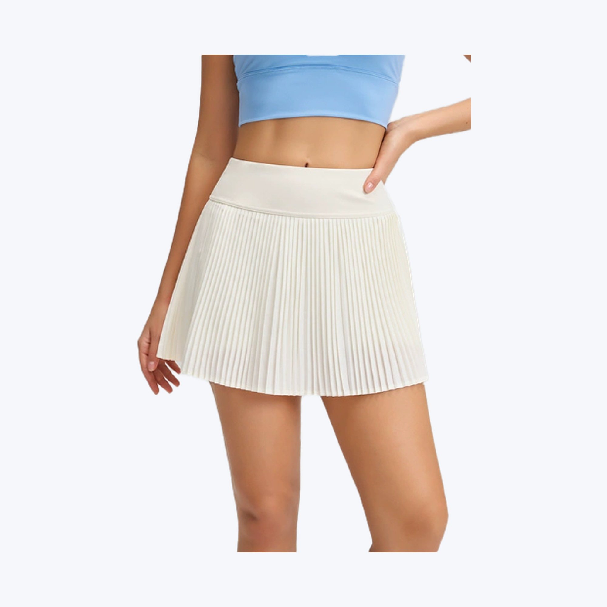 Pleated Pocket-Liner Training Skirt