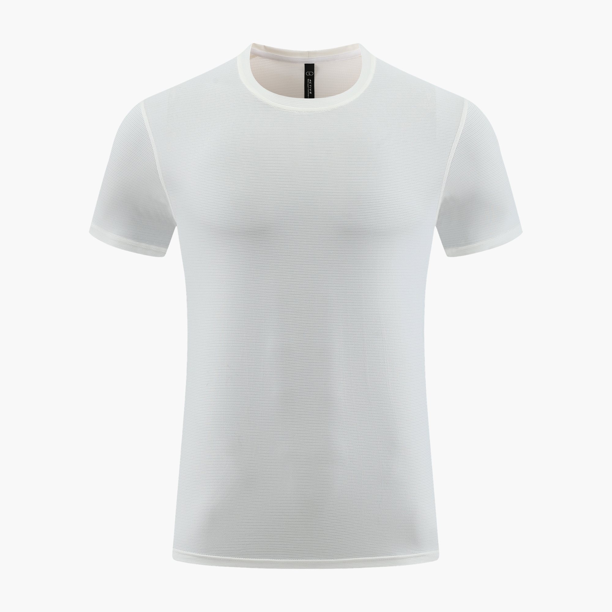 Mesh-Panel Lightweight Running Shirt