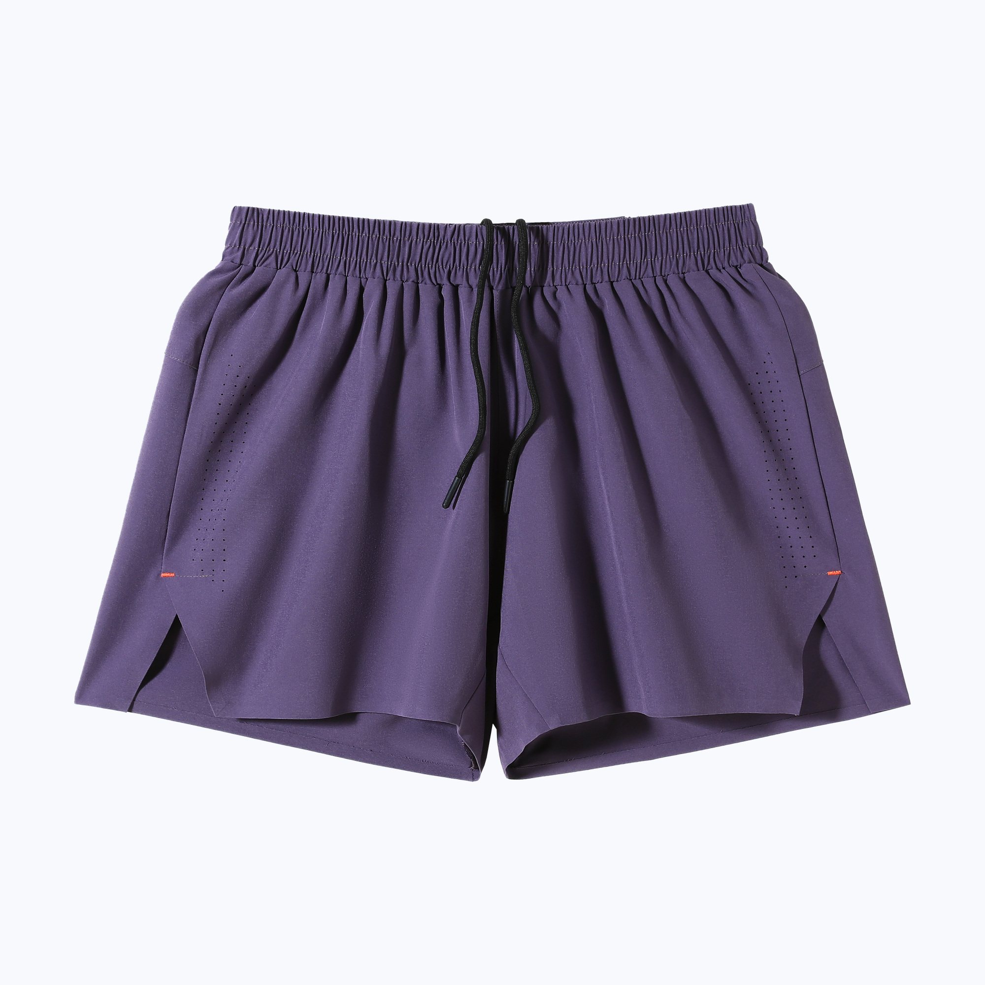 Rear-Pocket Double-Layer Running Shorts