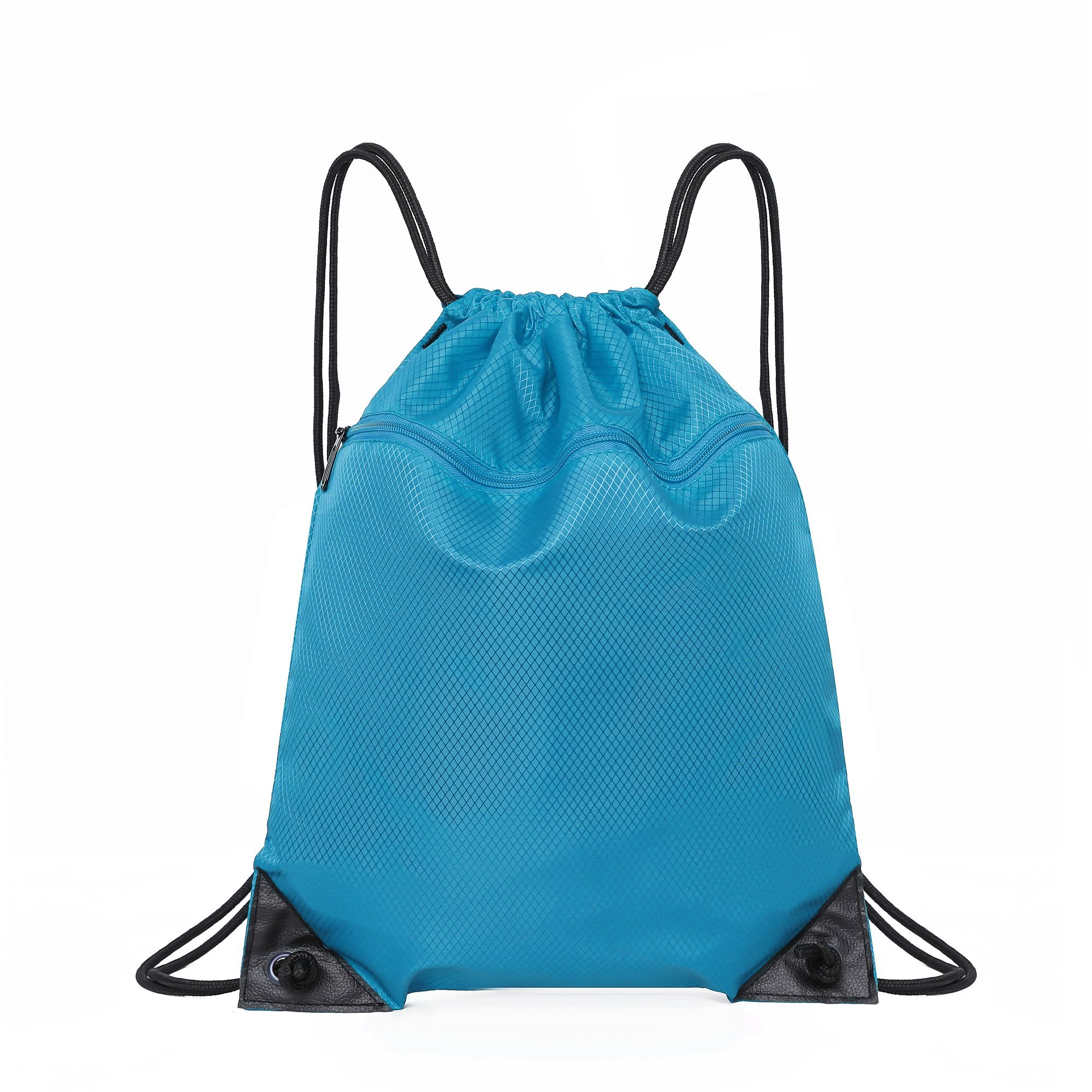 N-O2 drawstring team bag in Sky Blue