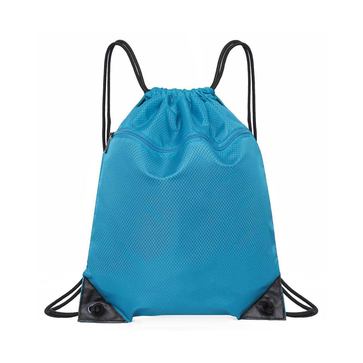 N-O2 drawstring team bag in Sky Blue