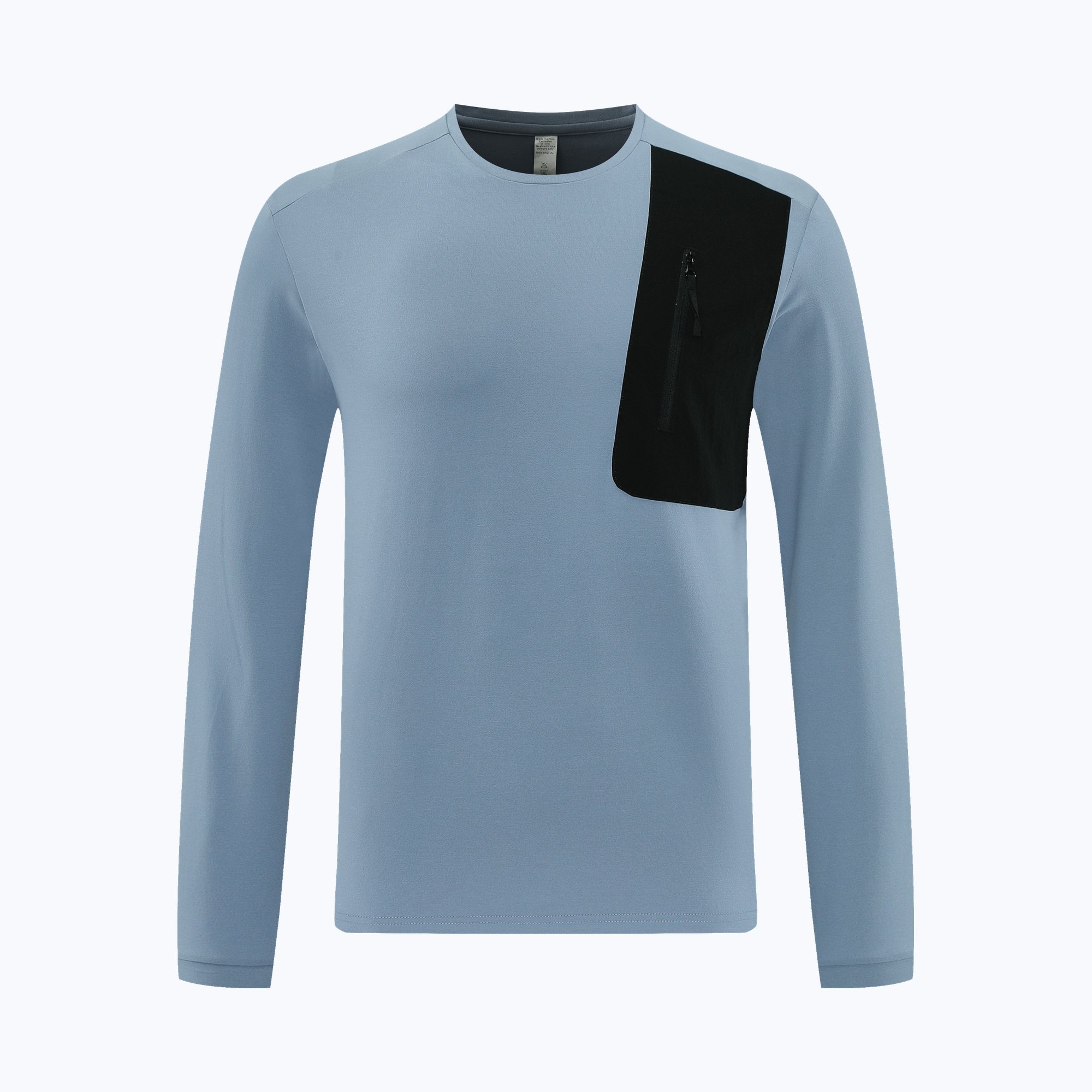 Pocketed Long-Sleeve Performance Top
