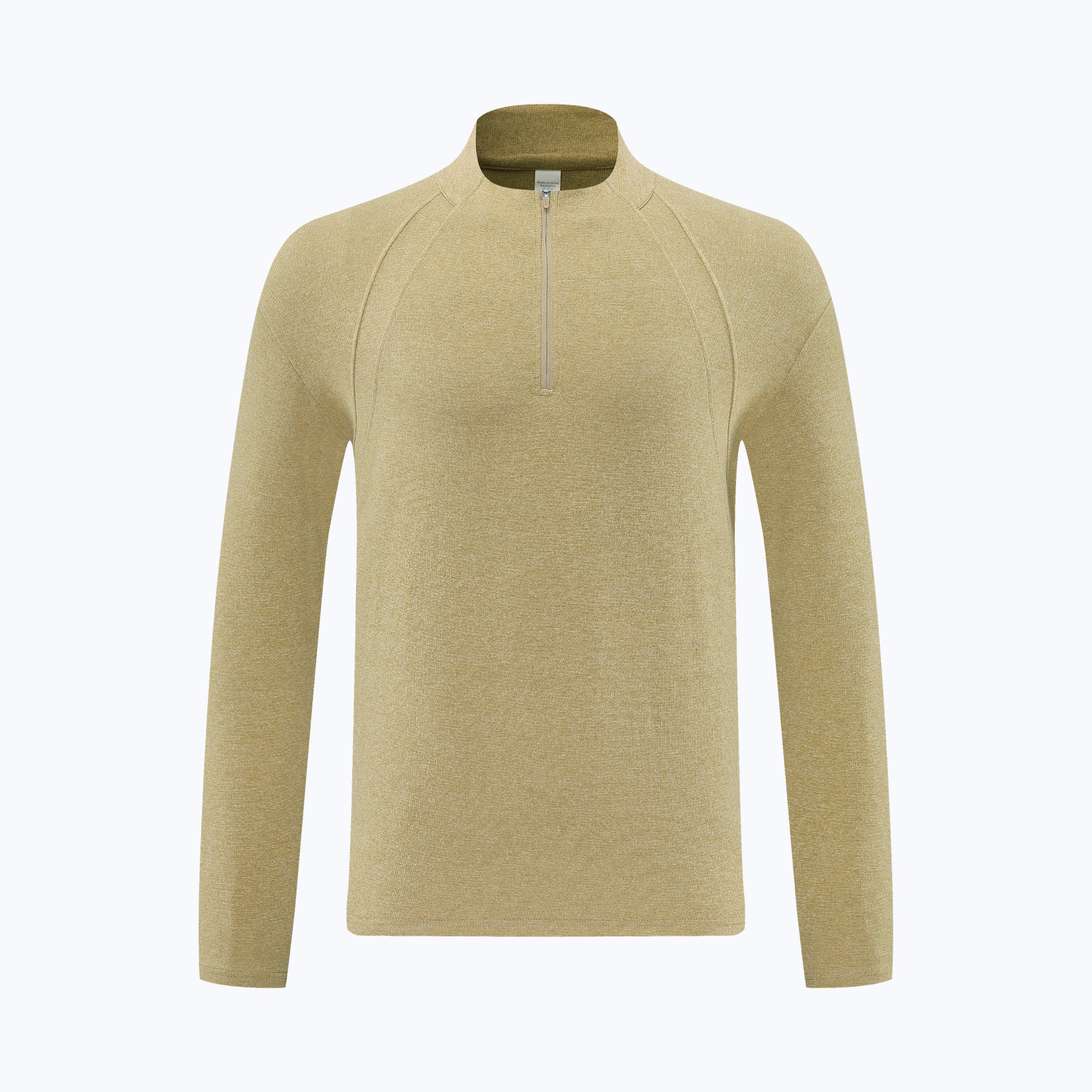 Brushed Quick-Dry Quarter-Zip Long Sleeve