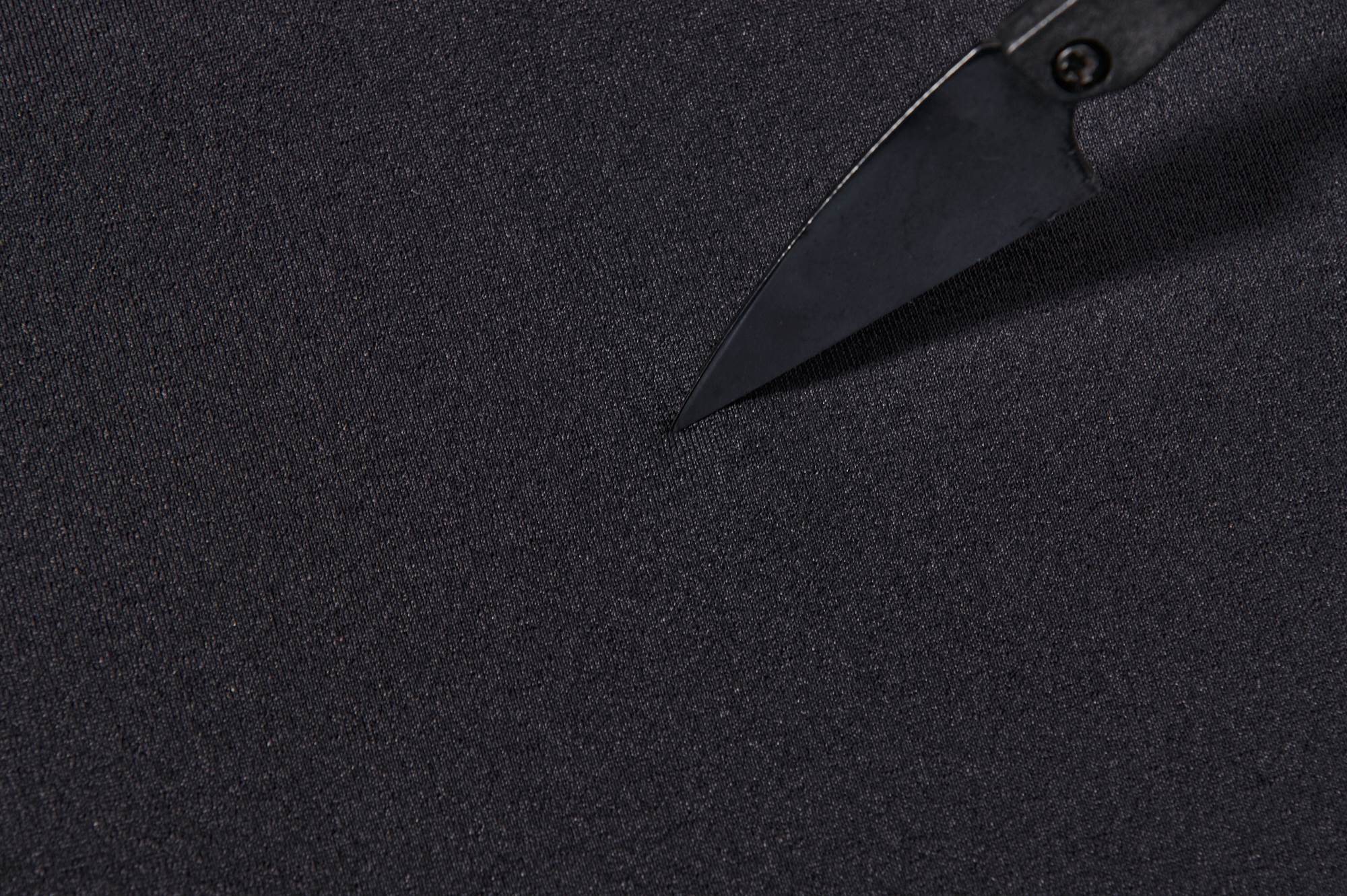 SY425 polo fabric and finishing detail