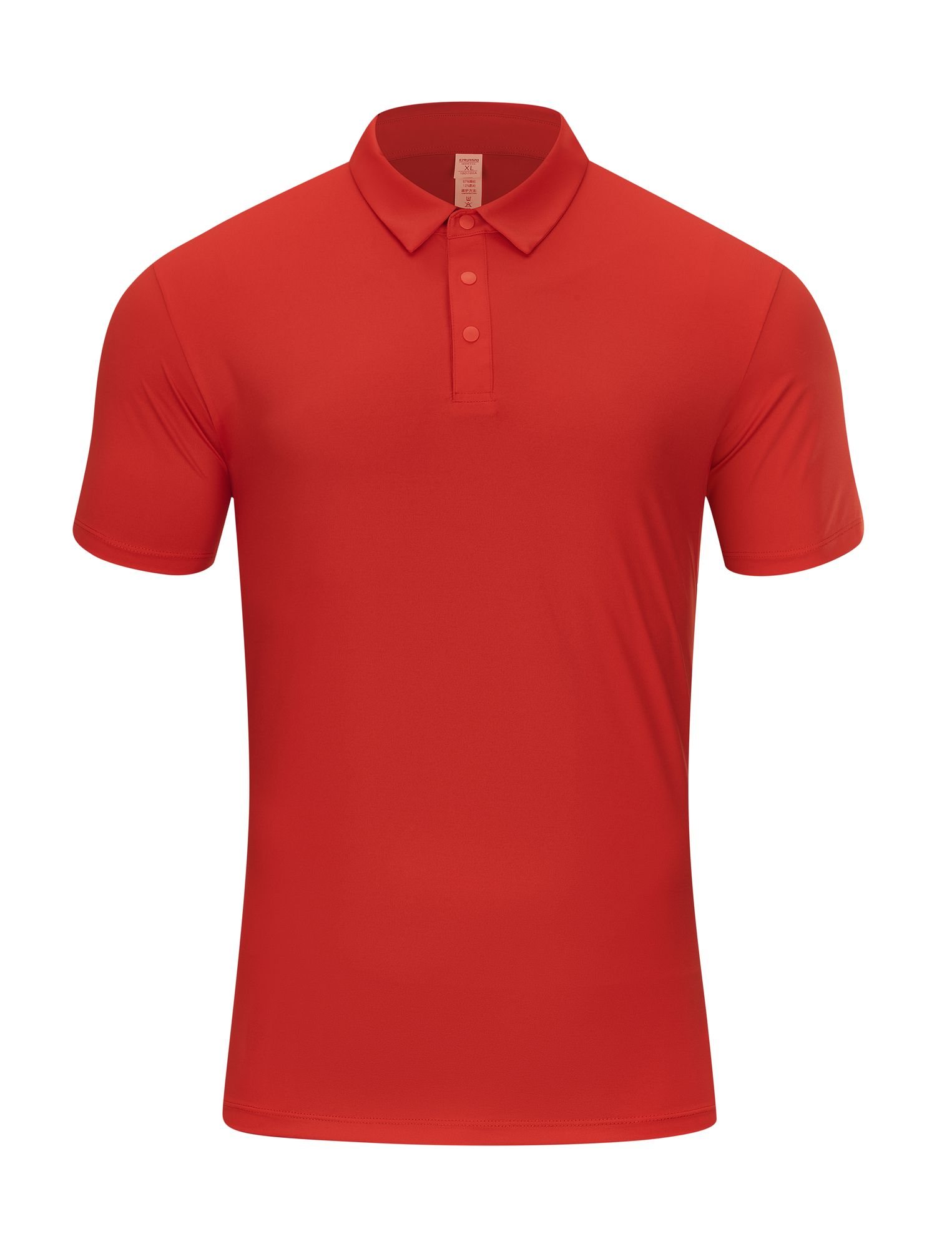 SY425 performance staff polo in Team Red