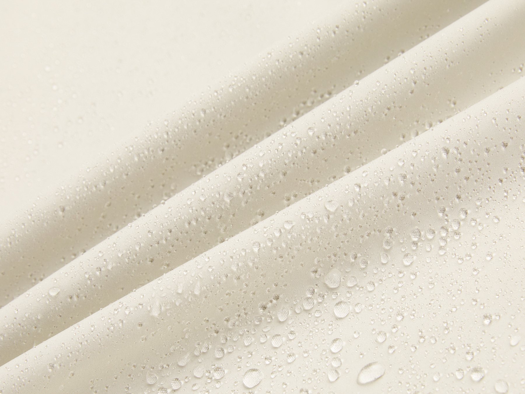water-resistant shell surface