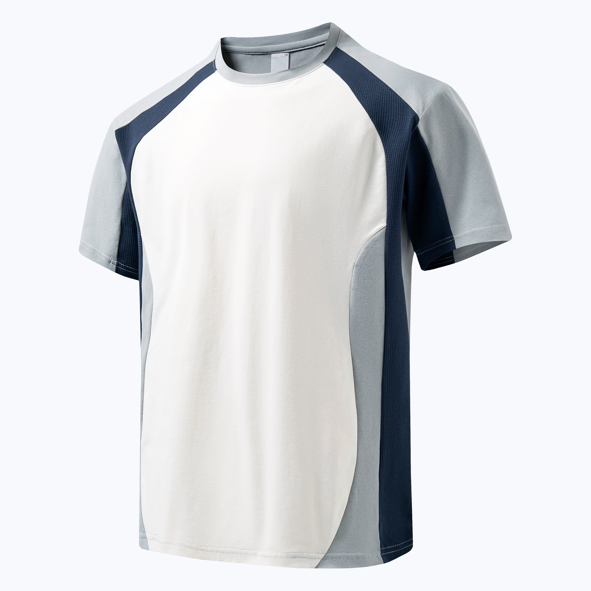XLL99609 Color-Block Raglan Quick-Dry Running Shirt