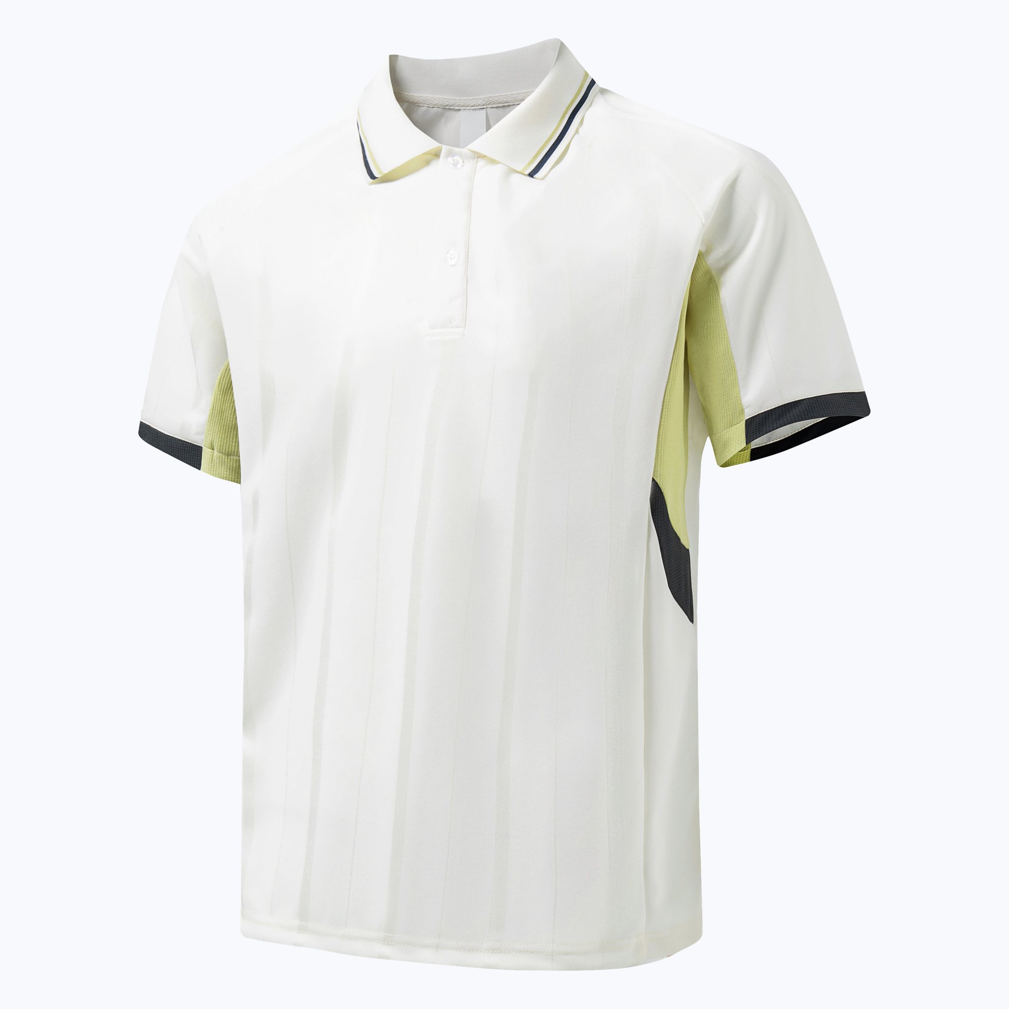 XLL99615 Vertical-Stripe Breathable Quick-Dry Polo