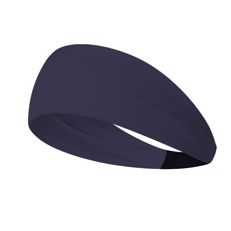 YF288 stretch running headband in Midnight Blue