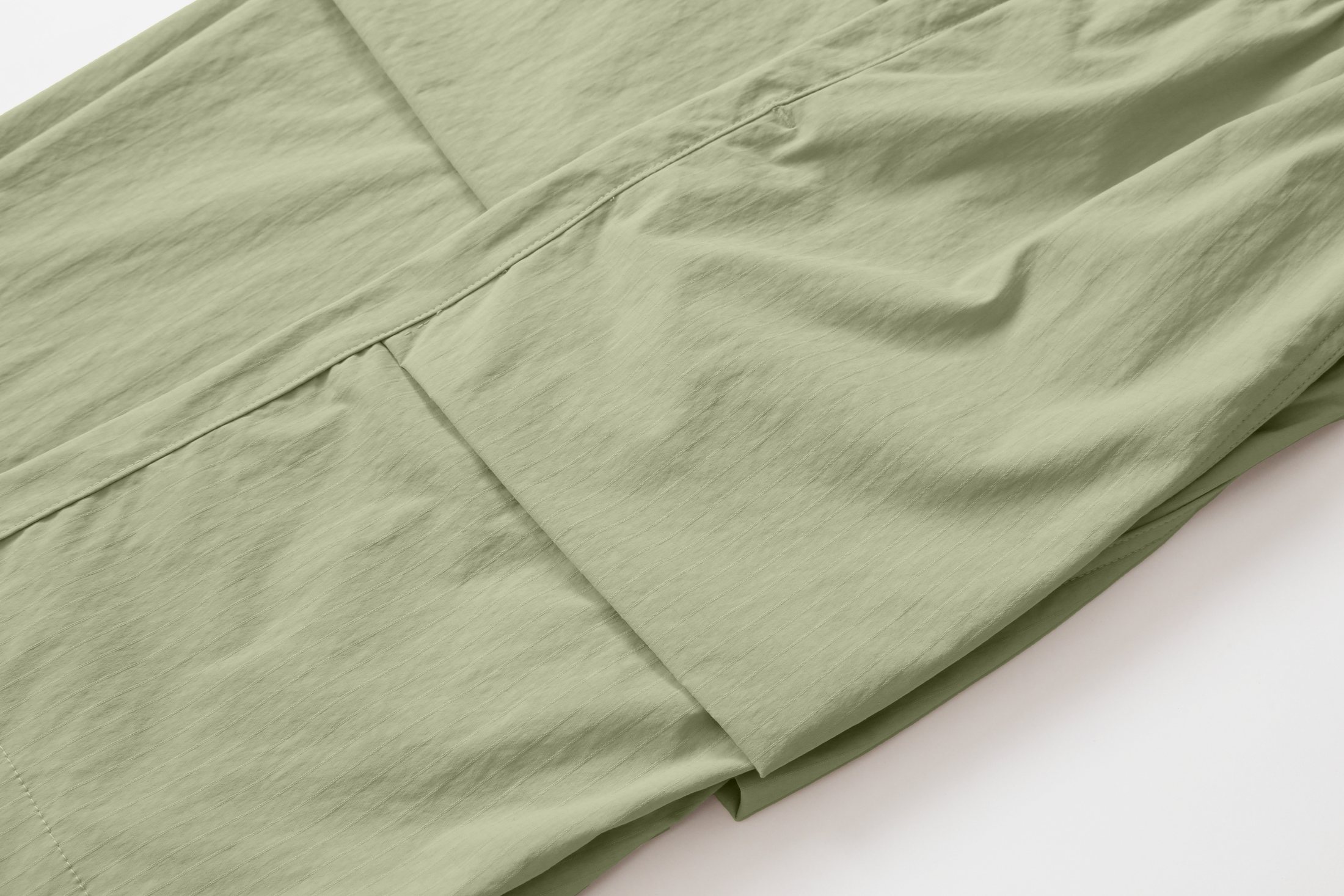 Side seam and hem finishing