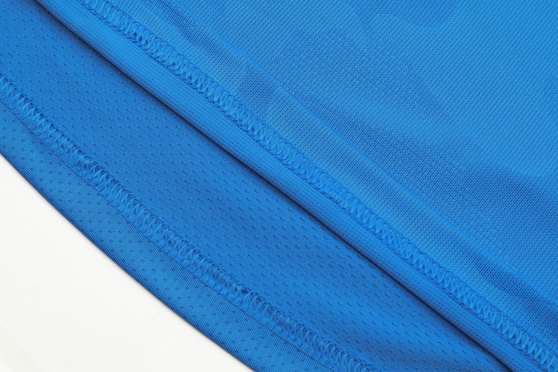 Sleeve, side seam, and hem finishing