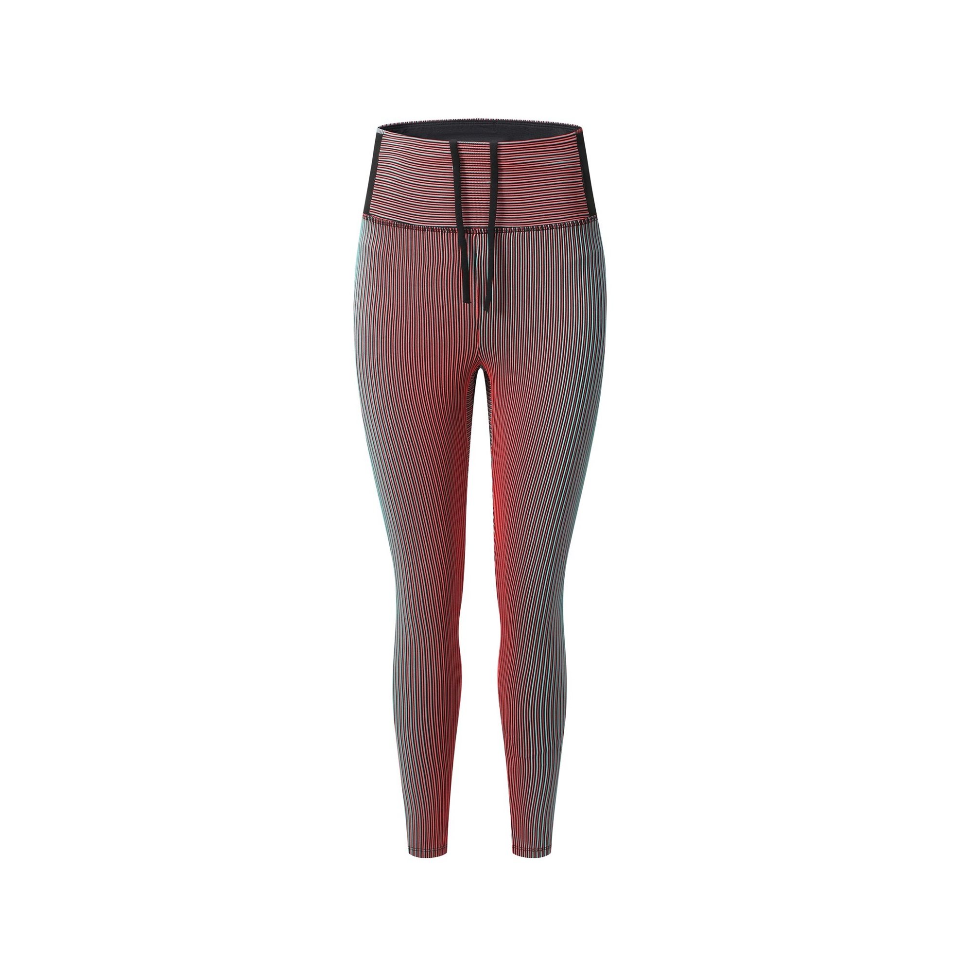 Striped Running Compression Tights