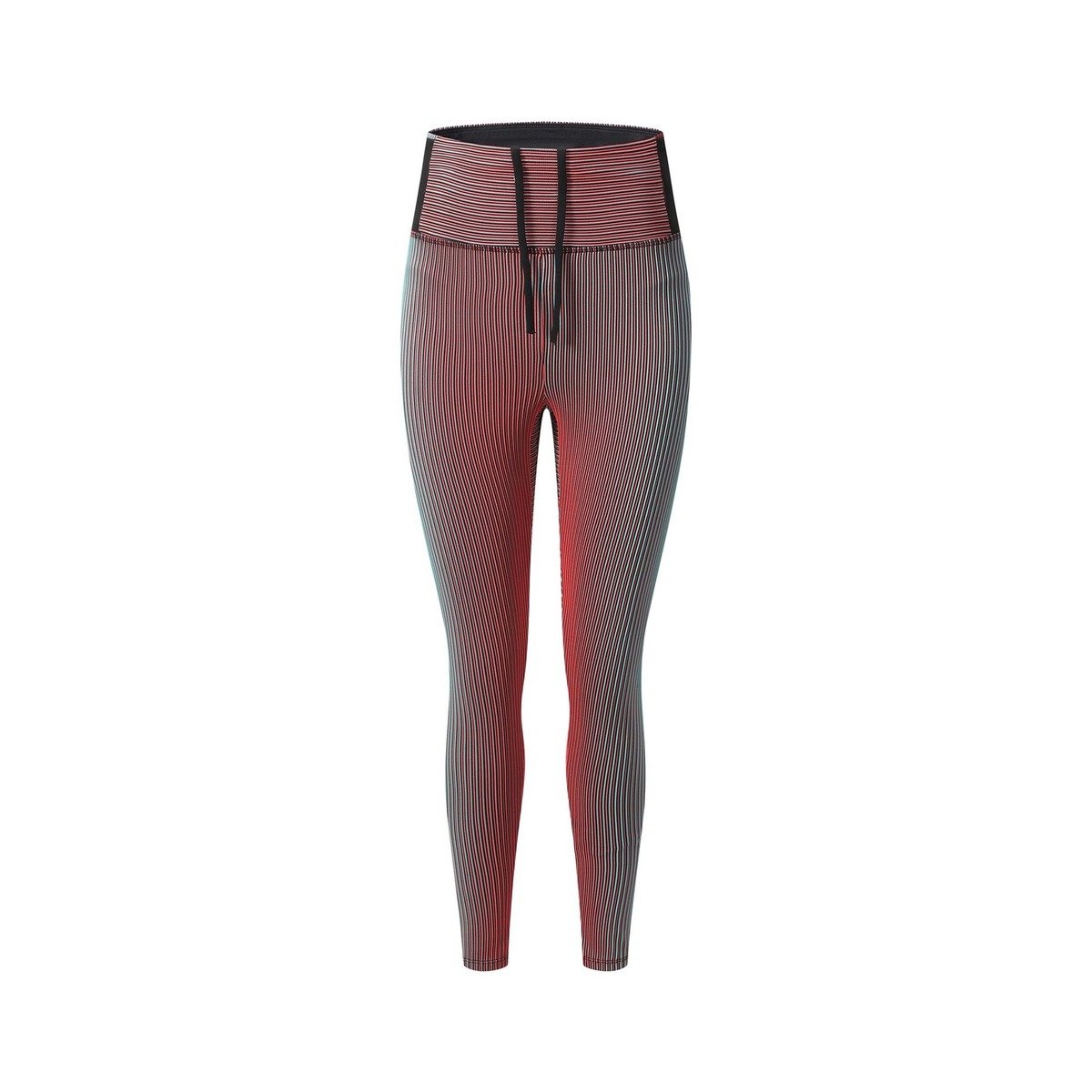 Striped Running Compression Tights