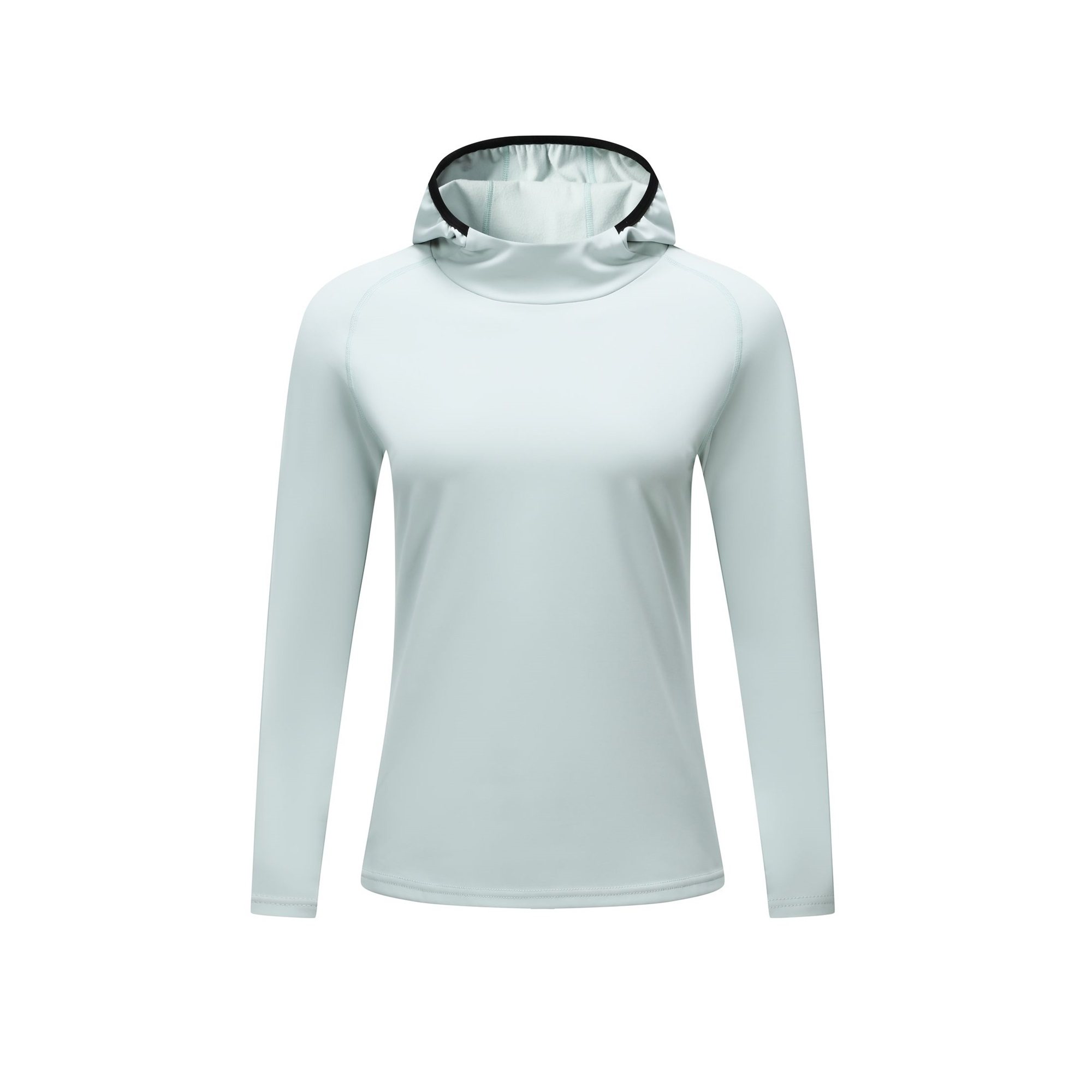 Light-Fleece Hooded Running Layer