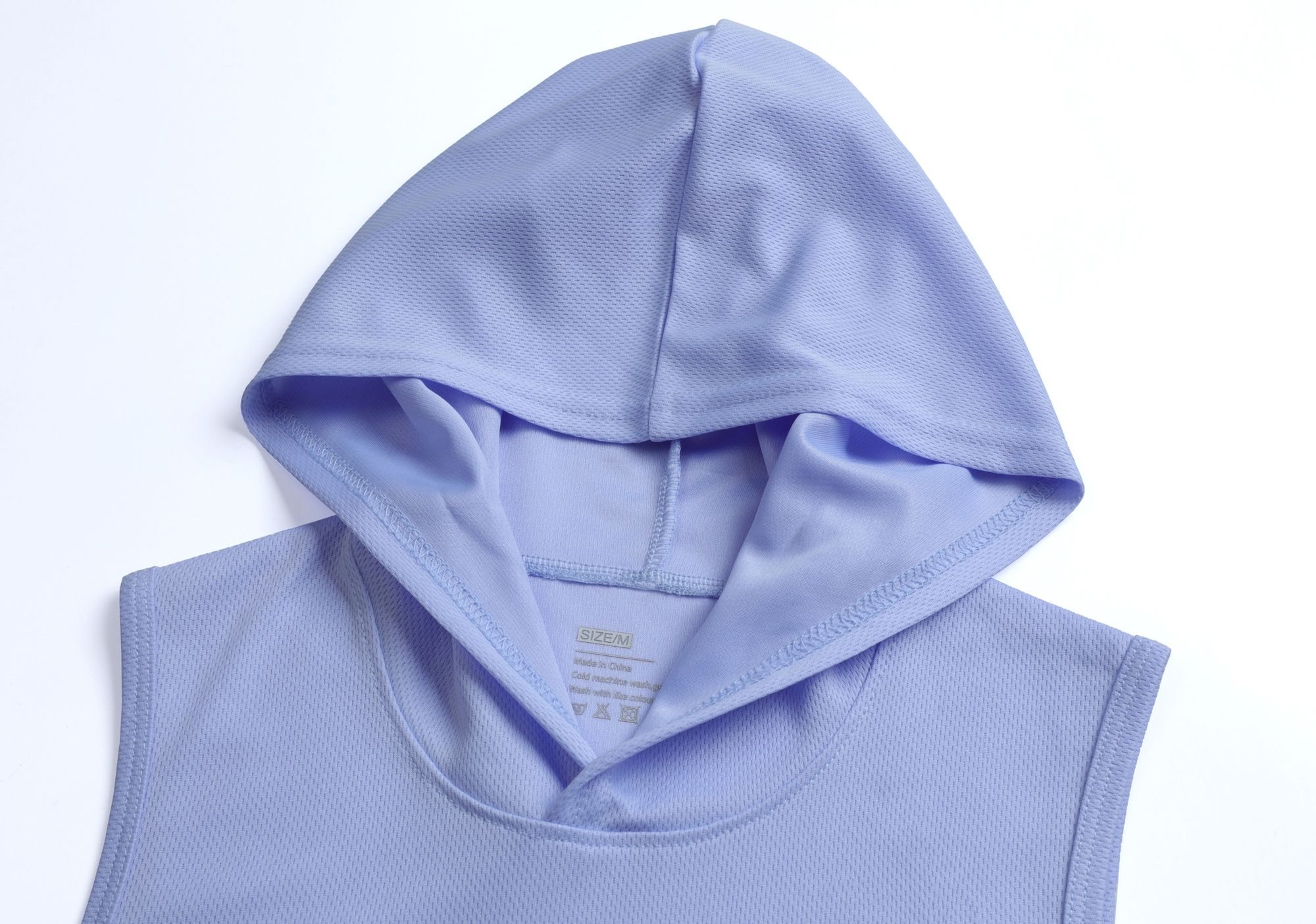 Women’s Birdseye Hooded High-Low Tank detail 2