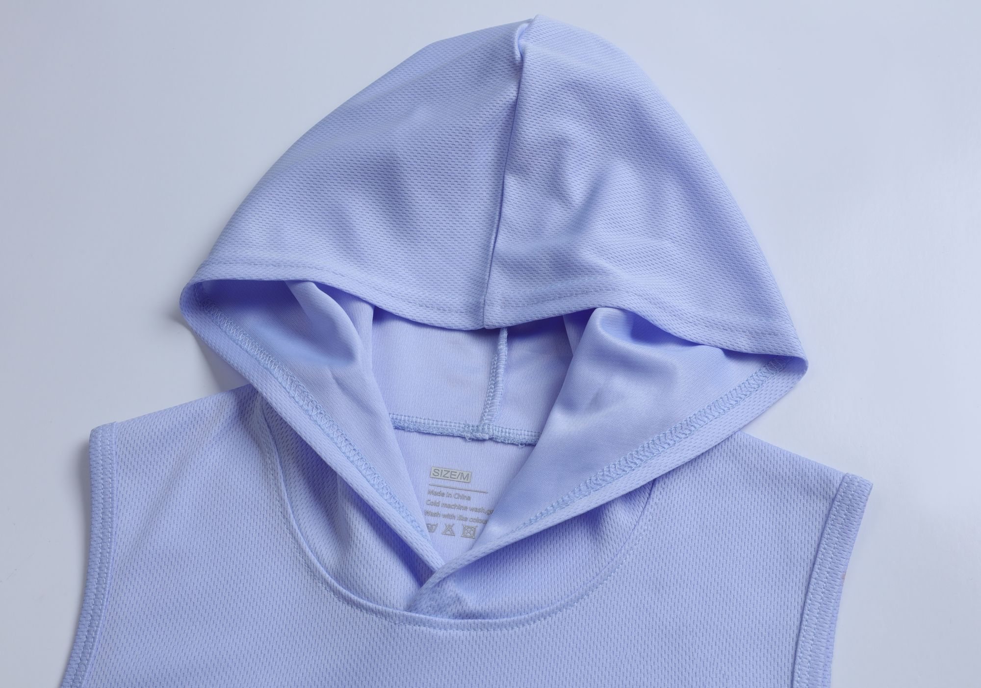Women’s Birdseye Hooded High-Low Tank detail 3