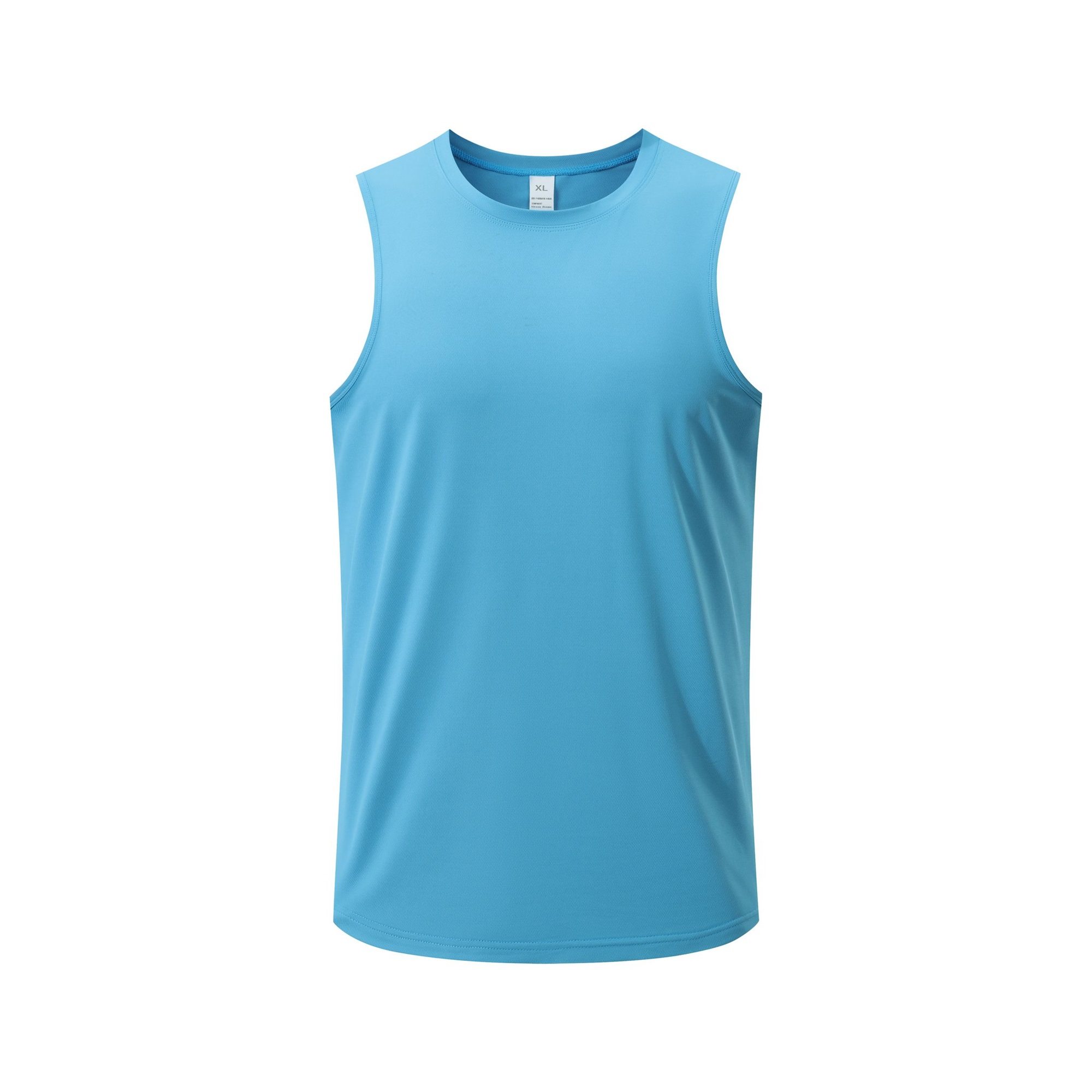 Wide-Shoulder Mesh Running Singlet