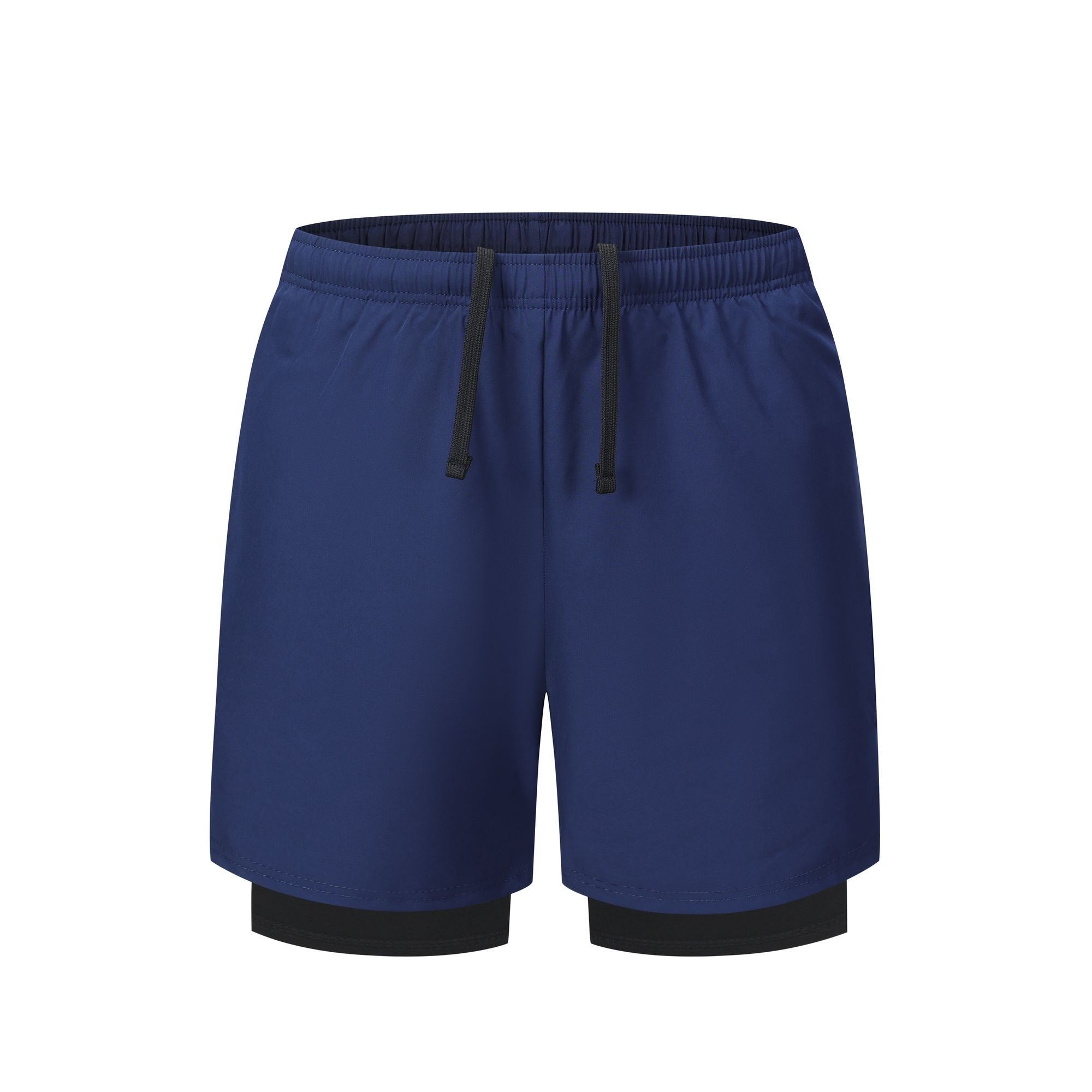 Two-Layer Back-Pocket Running Shorts